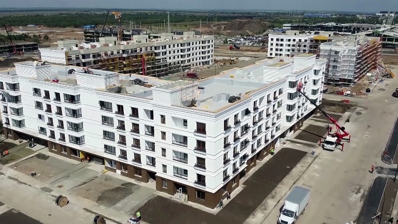 Строительство новых домов в Мариуполе Строительство новых домов в Мариуполе